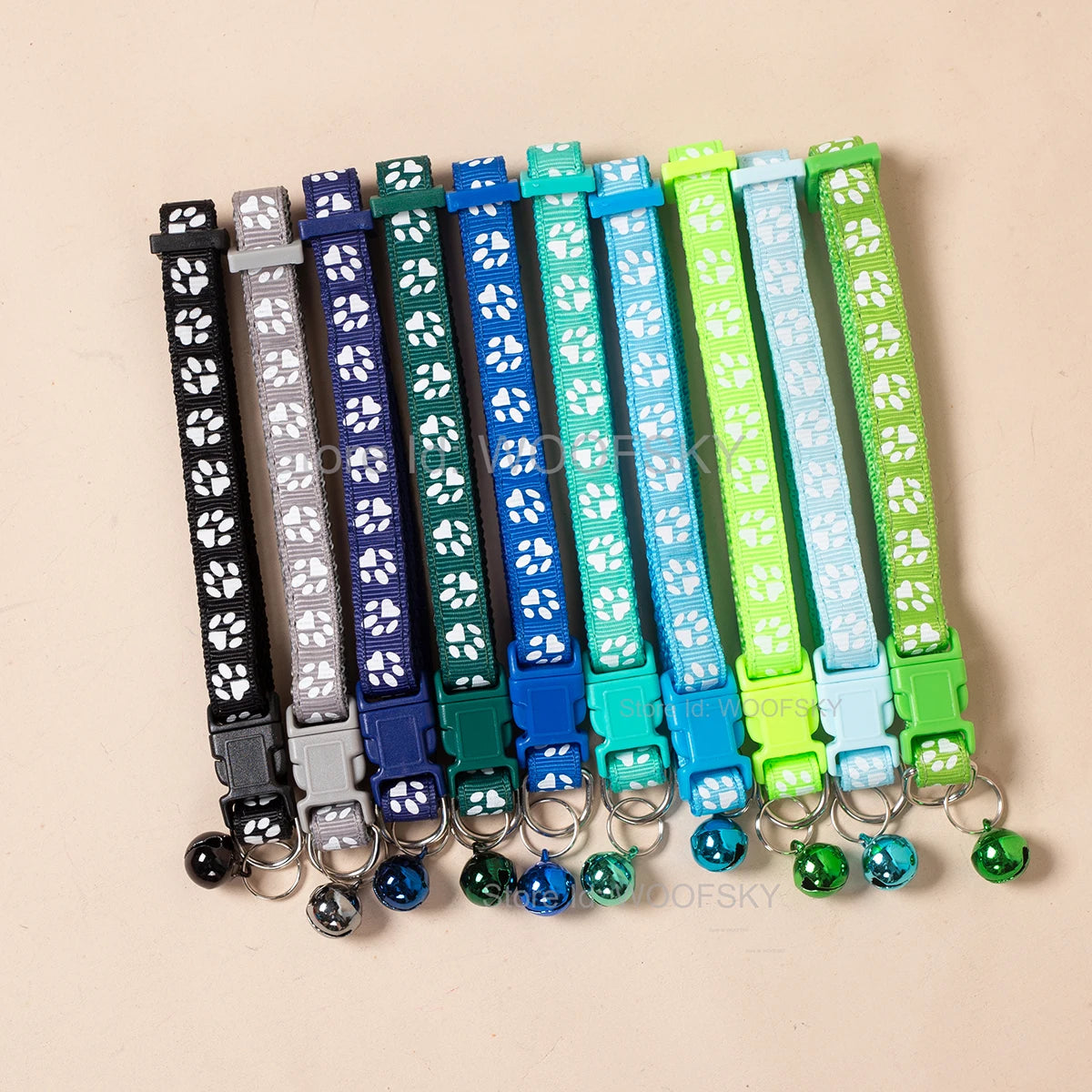 Colorful Pet Collar Set