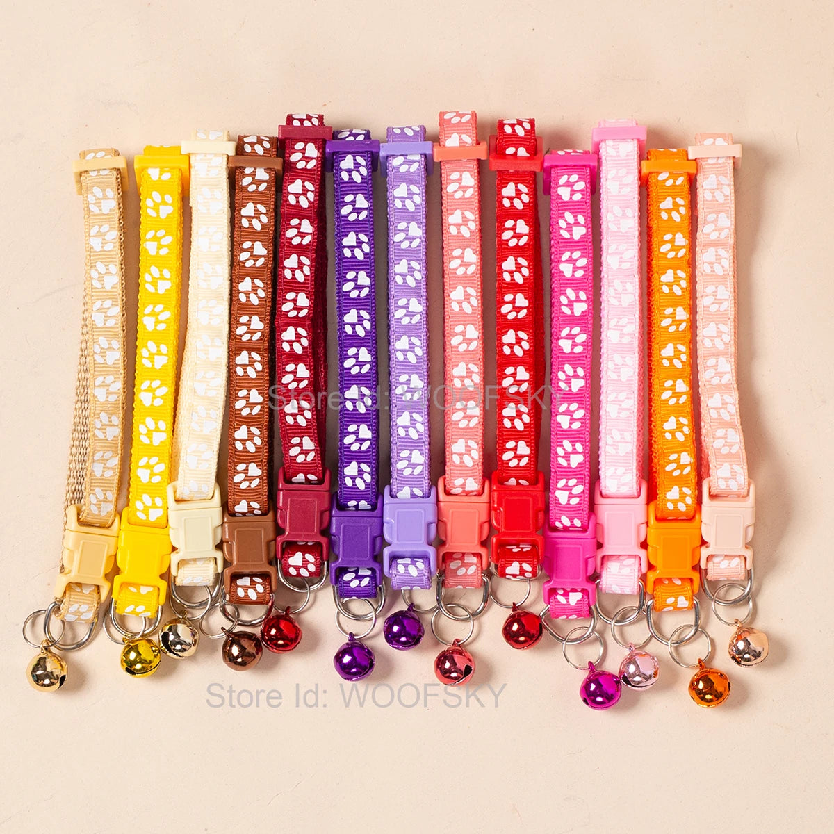 Colorful Pet Collar Set