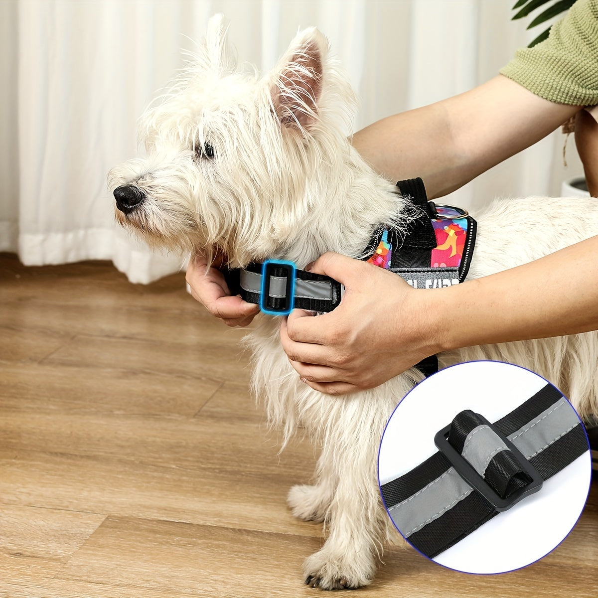 No-Pull Reflective Dog Harness