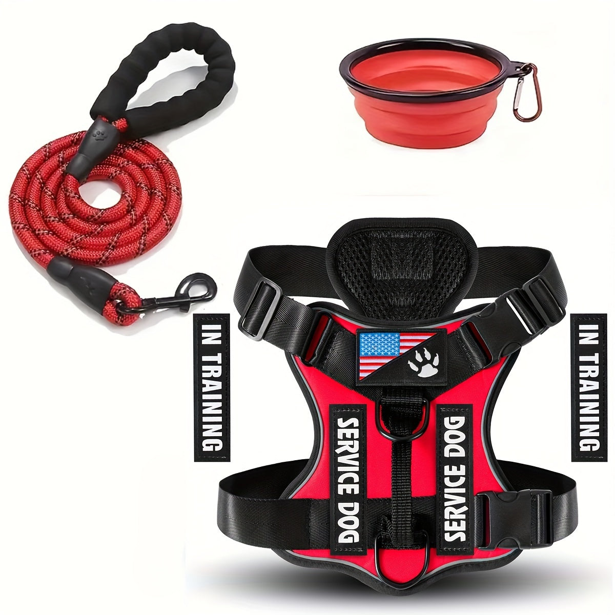 Service Dog Harness Set