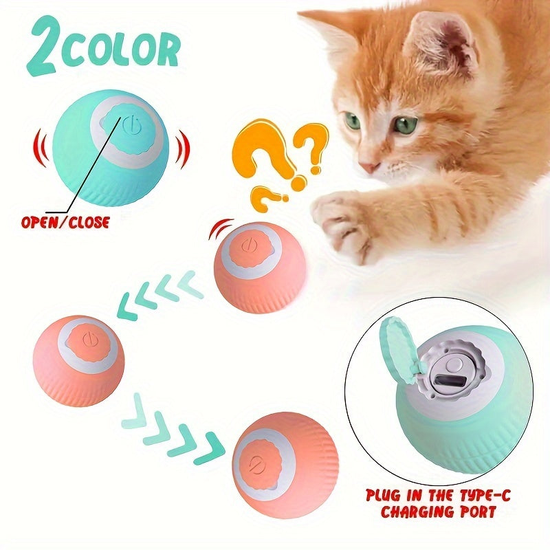 Smart Rolling Pet Toy