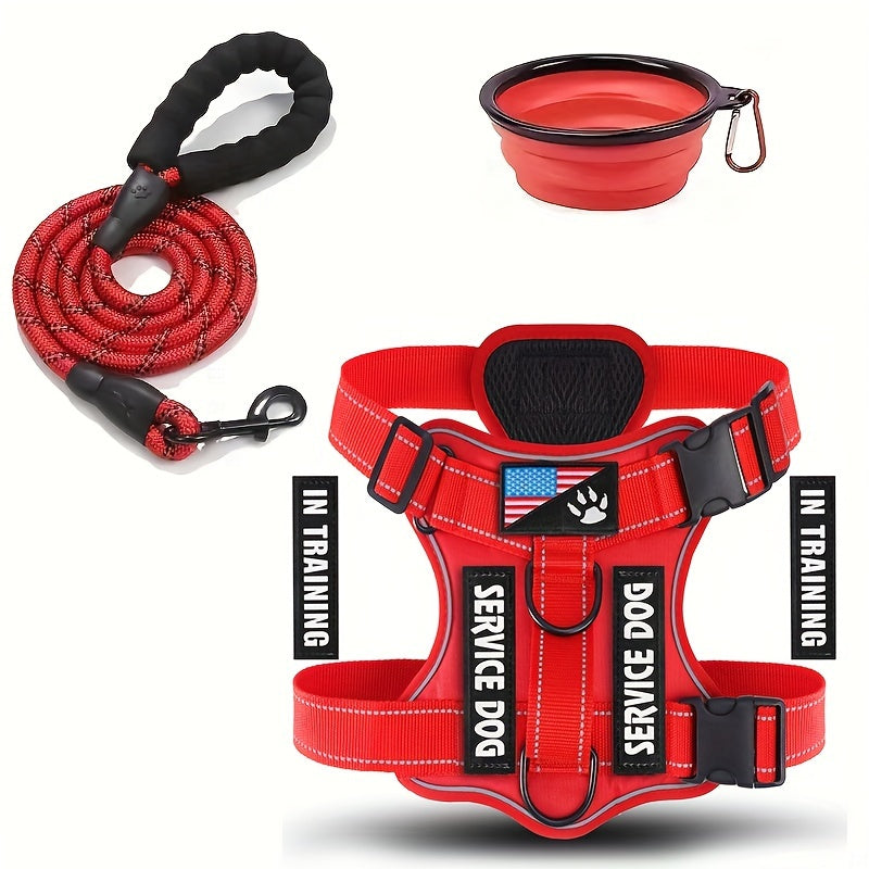 Service Dog Harness Set