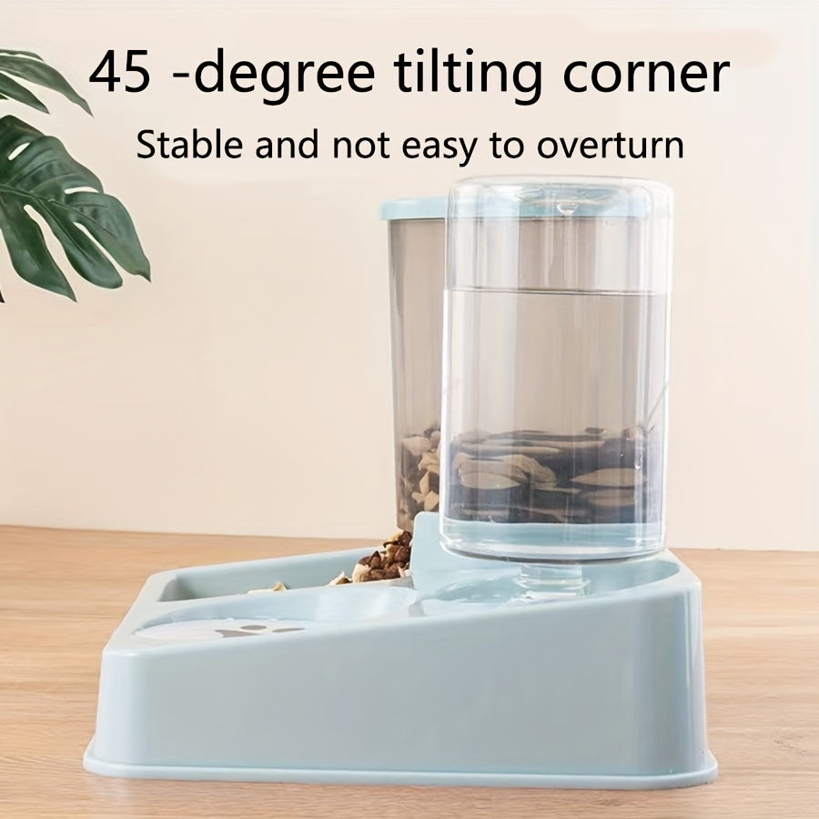 2-in-1 Feeder & Dispenser for Cats and Dogs
