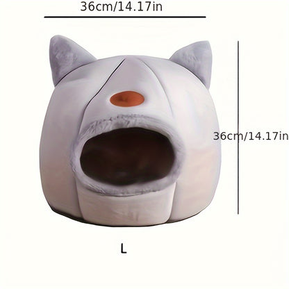 Cozy Kitty Cave Bed