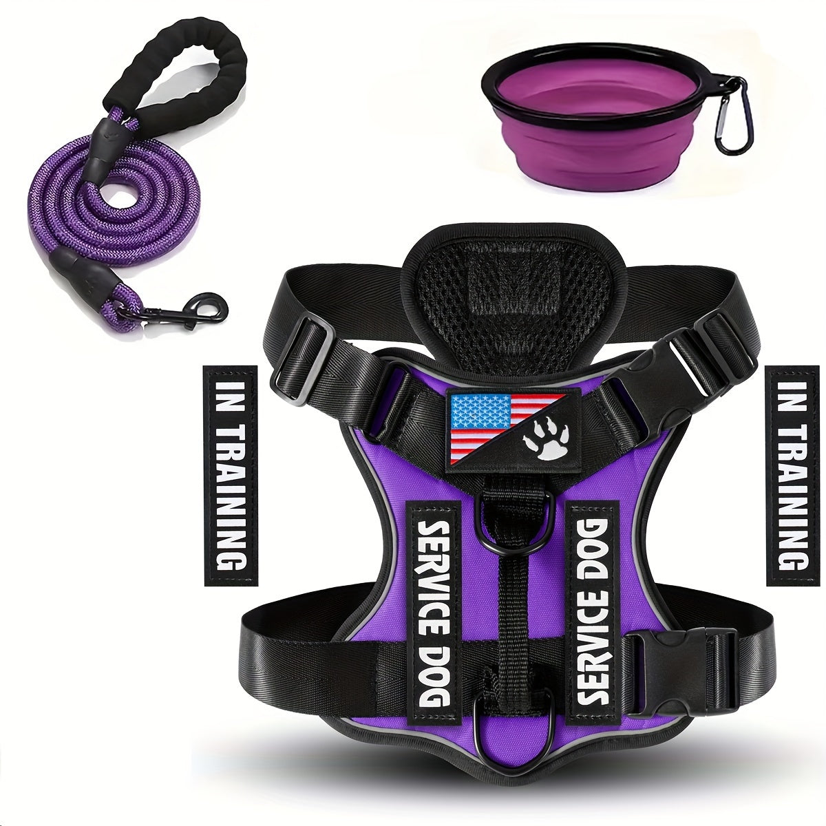 Service Dog Harness Set