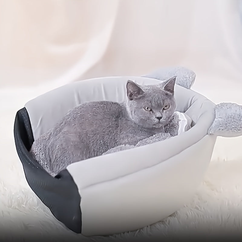 Cozy Kitty Cave Bed