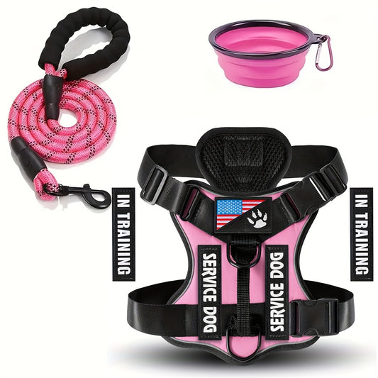 Service Dog Harness Set