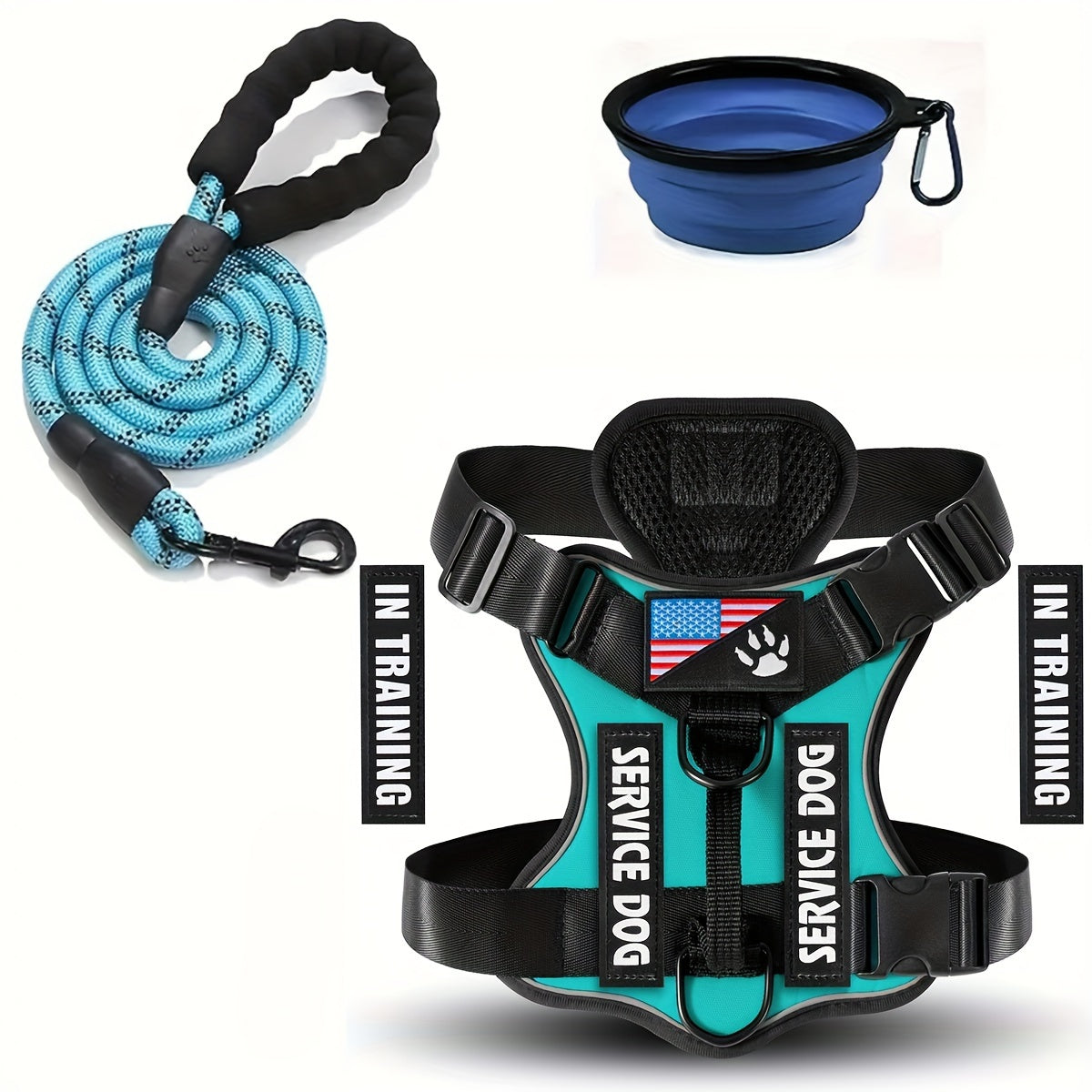 Service Dog Harness Set