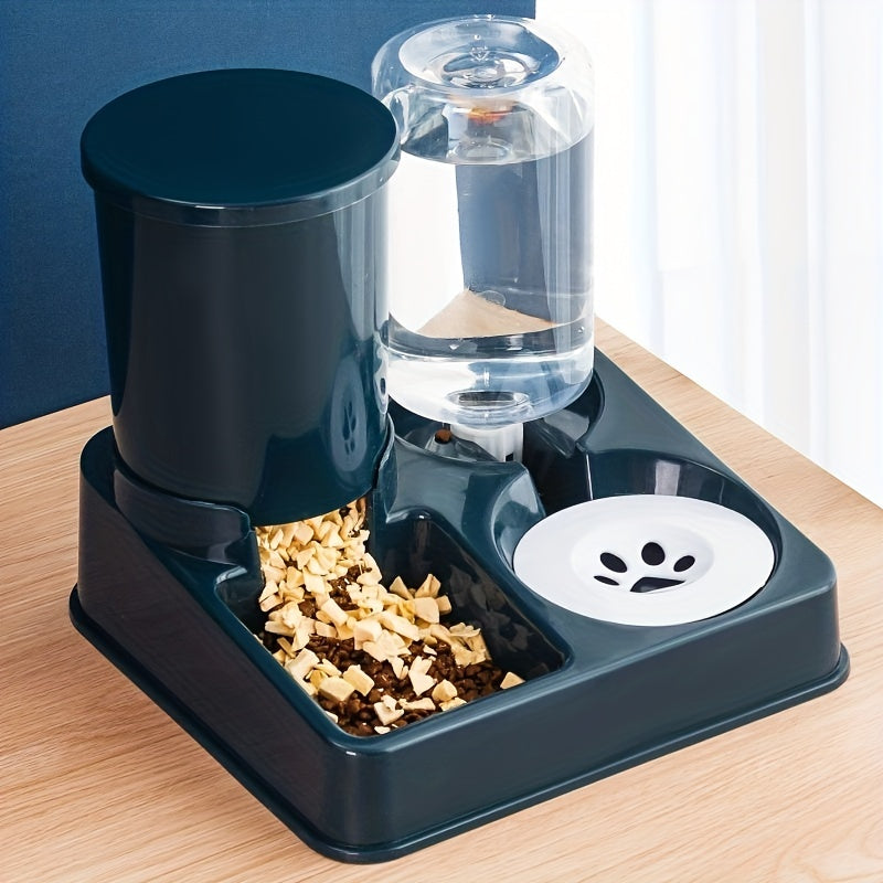 2-in-1 Feeder & Dispenser for Cats and Dogs