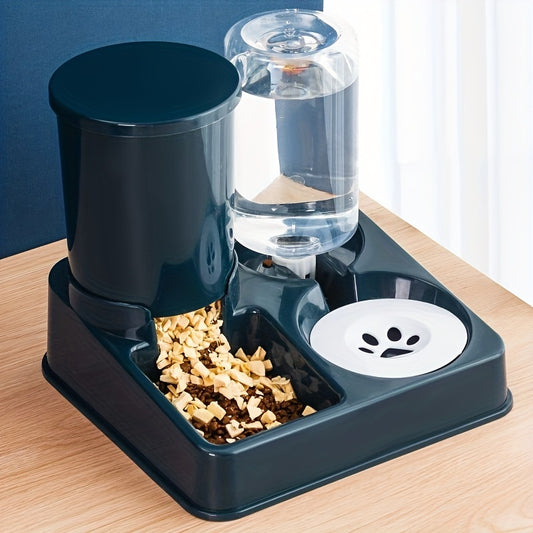 2-in-1 Feeder & Dispenser for Cats and Dogs
