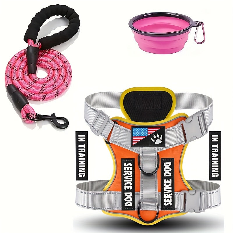Service Dog Harness Set