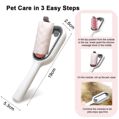 FurEase Pet Grooming Brush