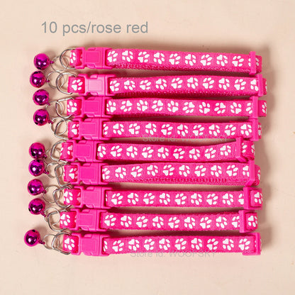 Colorful Pet Collar Set