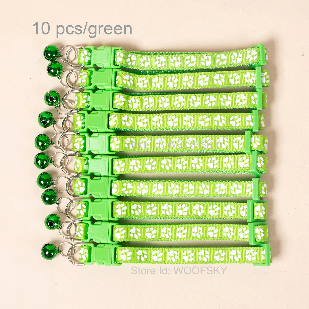 Colorful Pet Collar Set