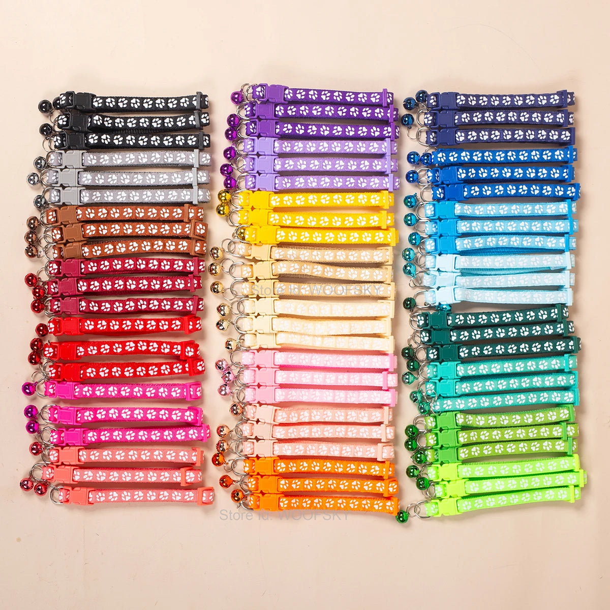 Colorful Pet Collar Set