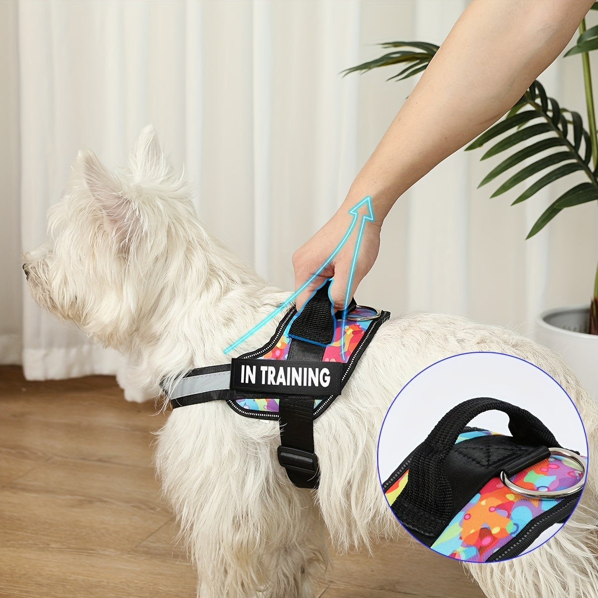 No-Pull Reflective Dog Harness