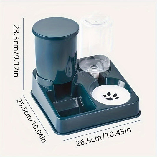 2-in-1 Feeder & Dispenser for Cats and Dogs