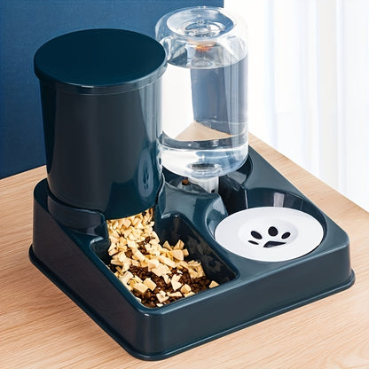 2-in-1 Feeder & Dispenser for Cats and Dogs