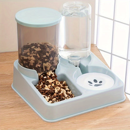 2-in-1 Feeder & Dispenser for Cats and Dogs