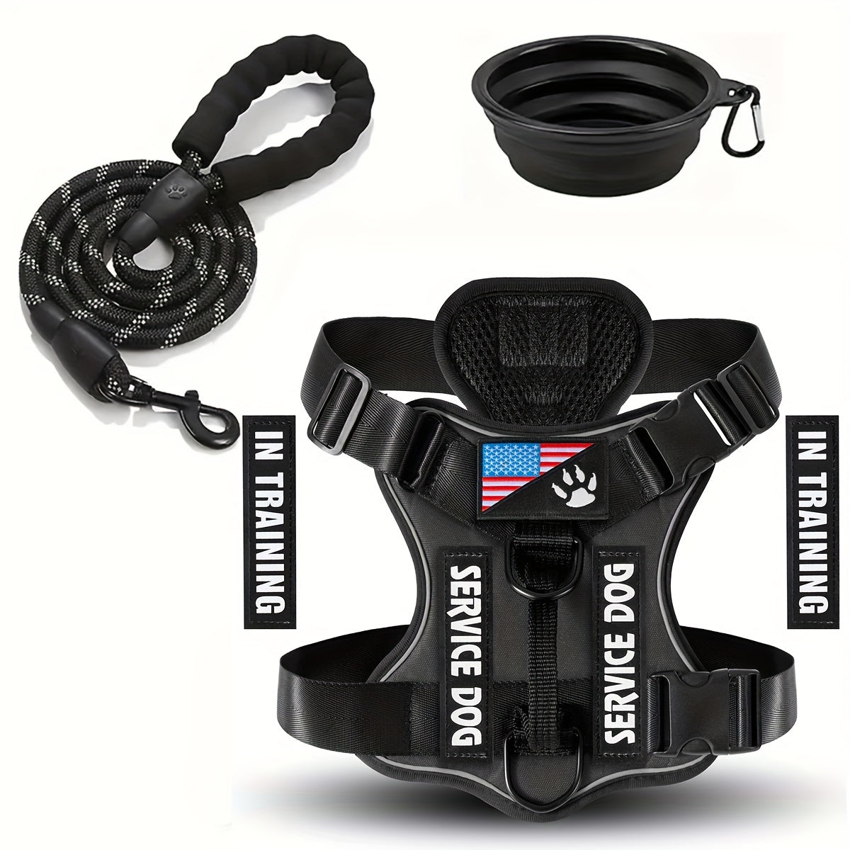 Service Dog Harness Set