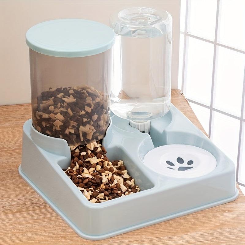 2-in-1 Feeder & Dispenser for Cats and Dogs