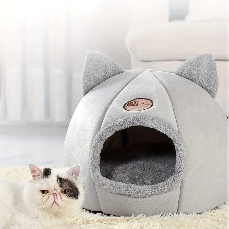 Cozy Kitty Cave Bed