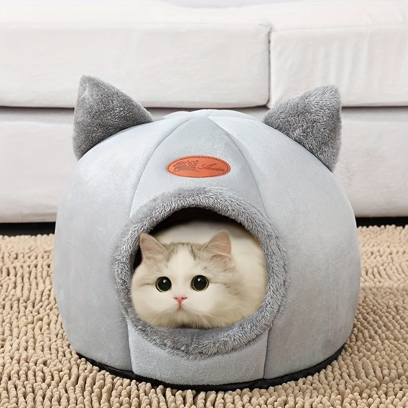 Cozy Kitty Cave Bed