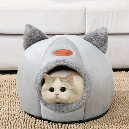 Cozy Kitty Cave Bed