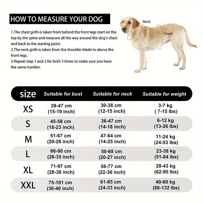 No-Pull Reflective Dog Harness