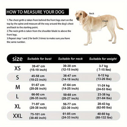 No-Pull Reflective Dog Harness