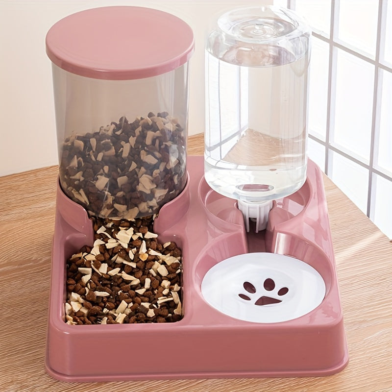 2-in-1 Feeder & Dispenser for Cats and Dogs