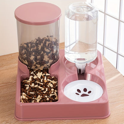 2-in-1 Feeder & Dispenser for Cats and Dogs