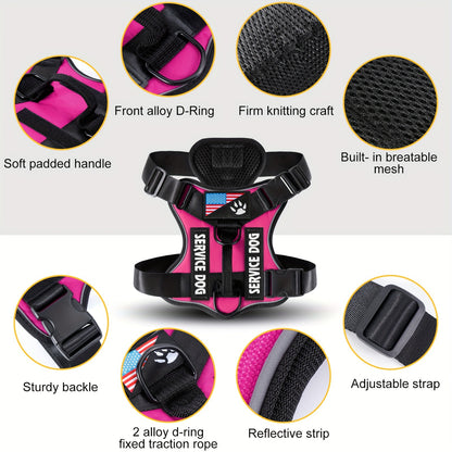 Service Dog Harness Set
